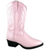 Smoky Mountain Children's Denver Leather Western Boot - Pink