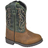 Smoky Mountain Hopalong Boots - Toddlers Brown Distress/Green Crackle Boot