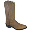 Smoky Mountain Men's Denver Leather Western Boots - Oil Distress Brown