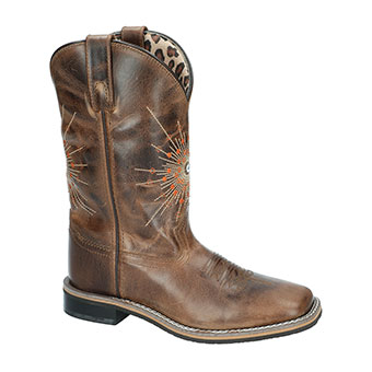 Smoky Mountain Women's Sunburst Western Boots - Brown #3